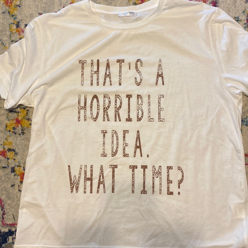 SHESHOW XXL graphic tee